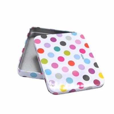 Quare Shaped Metal Candy Tin Box